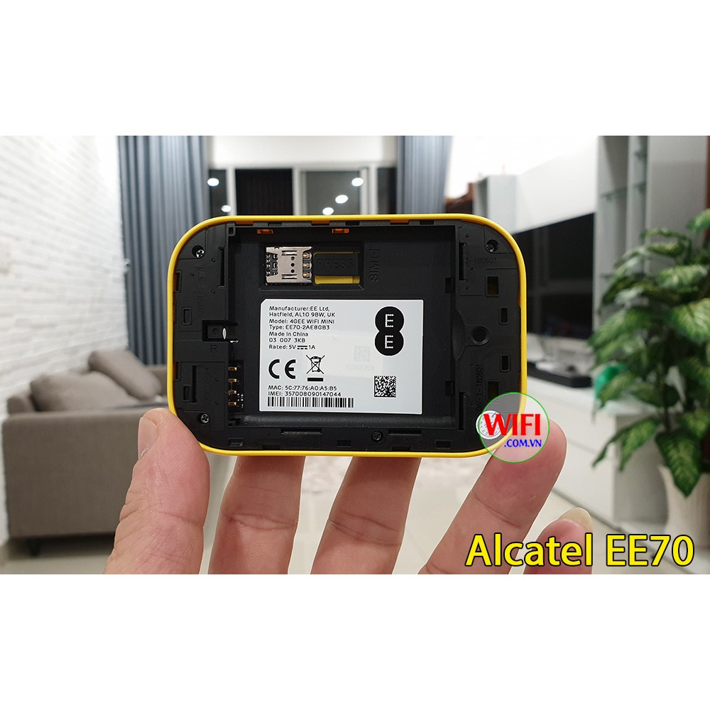 Bộ Phát Wifi 4G Alcatel EE70 và EE71, Tốc Độ 4G 300Mbps, Pin 2150mAh, Wifi 802.11ac Hỗ Trợ 20 Kết Nối | BigBuy360 - bigbuy360.vn