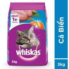 WHISKAS OCEAN FISH 3KG - Thức ăn mèo cá biển gói 3kg