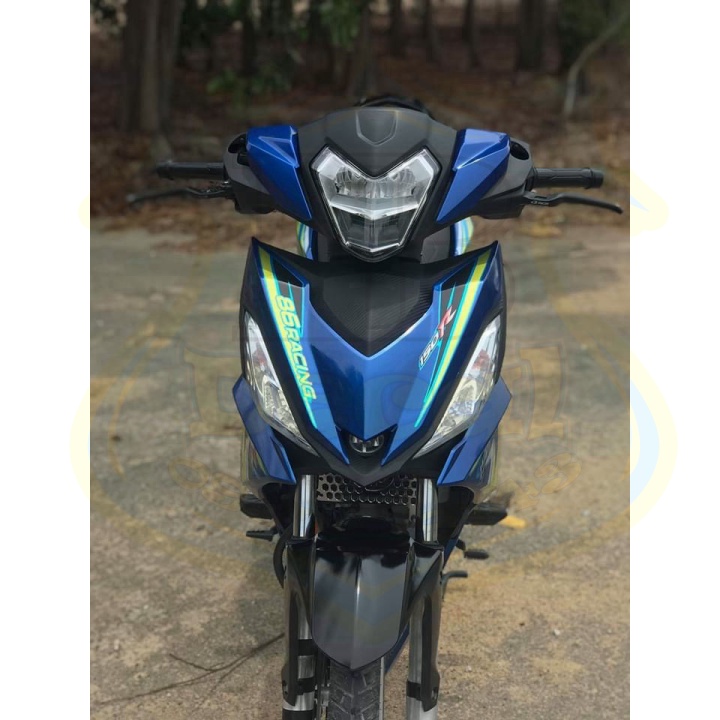 ( Quí khách vui lòng mang ra tiệm cho thợ dán ) Tem winner 150 xanh đen