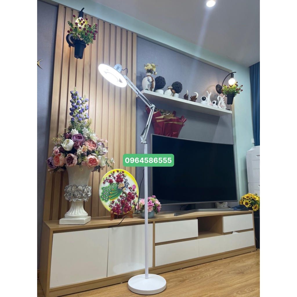 Đèn Spa . Đèn Soi Da Nối Mi . Đèn Led Trục Khuỷu 3 Màu Chống Cận