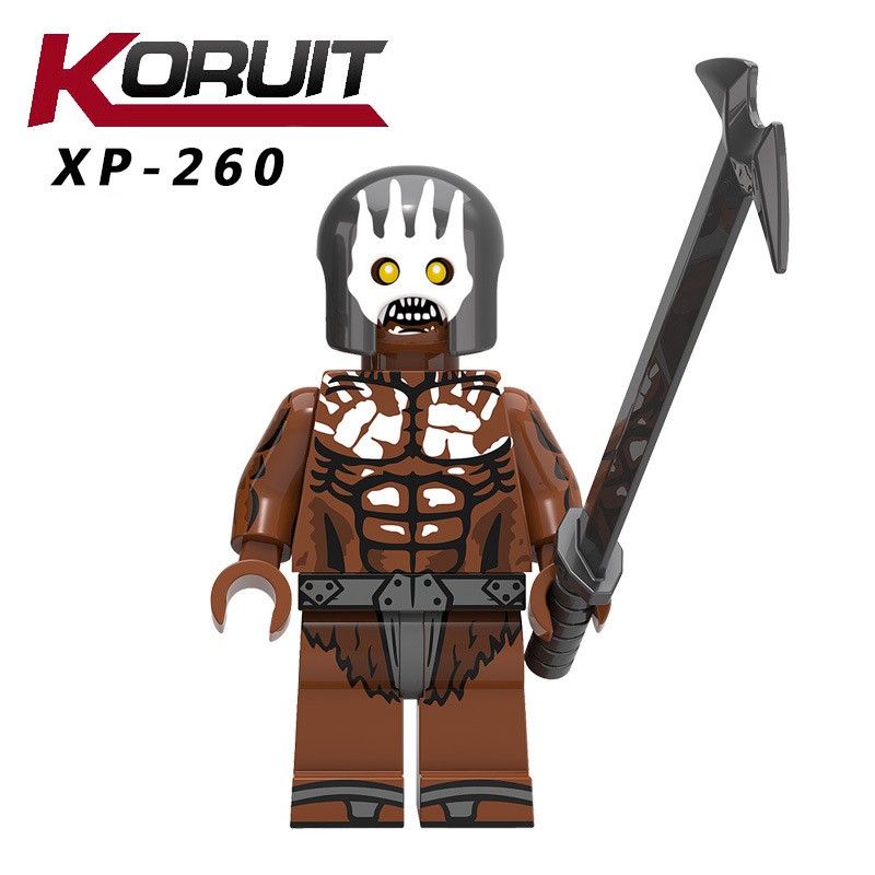 Minifigures Lord Of The Ring Quỷ ORC Uruk-Hai- Phim Chúa Tể Những Chiếc Nhẫn Mẫu Mới Ra KT1033