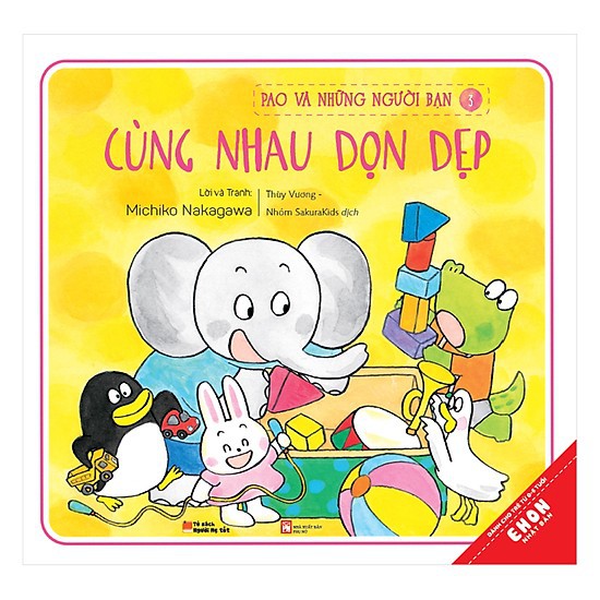 Sách Pao và những người bạn 3 - Cùng nhau dọn dẹp