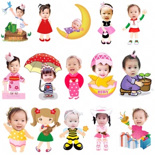 Combo set trang trí sinh nhật cho bé trai + gái