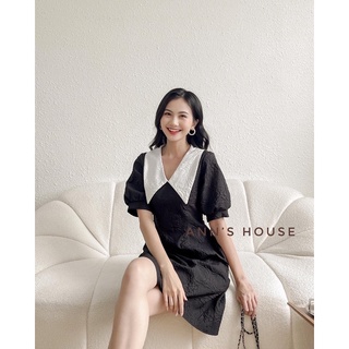 Váy gấm nổi chiết ly eo
