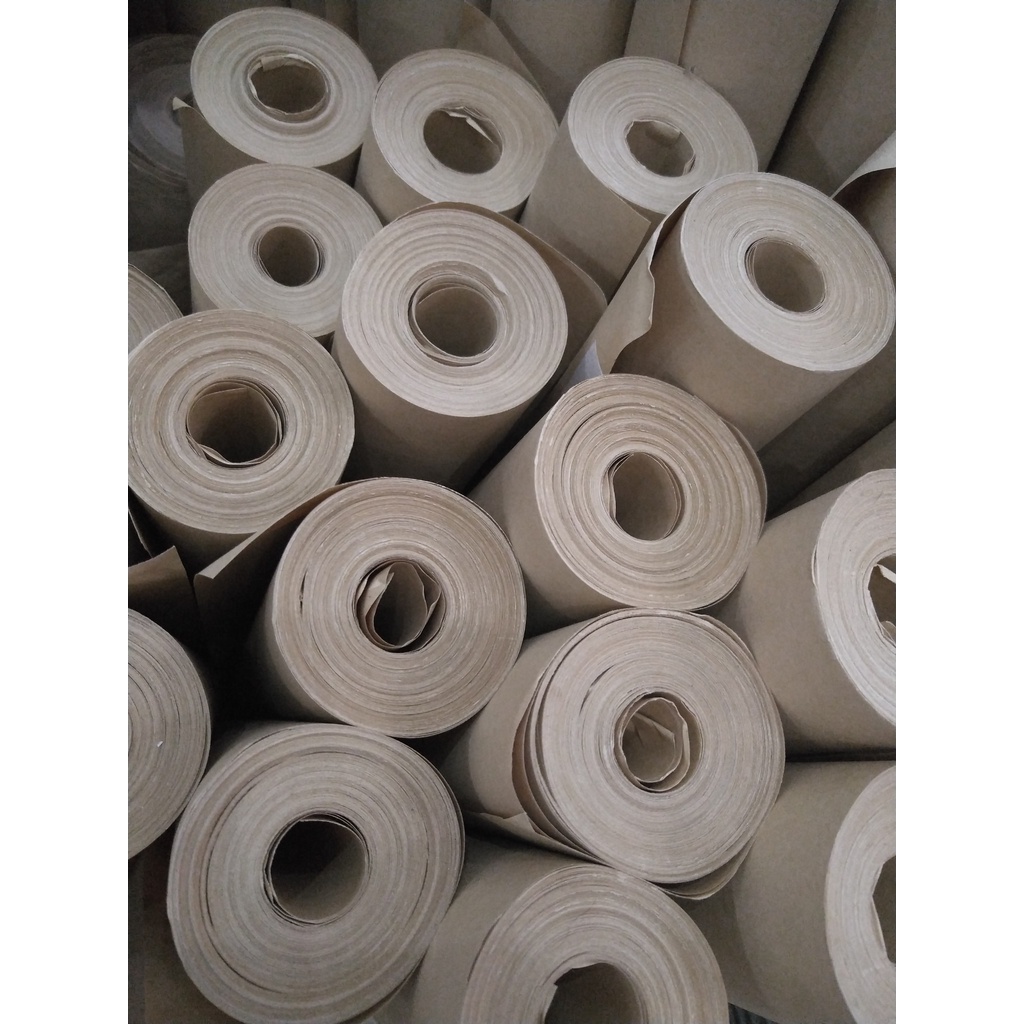 Cuộn giấy xi măng ngoại - giấy kraft khổ 55cm và 70cm - gói hàng, bọc hàng chống xước, làm túi, ...