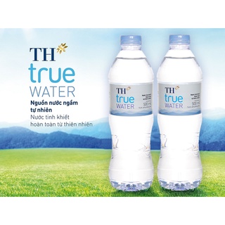 Thùng 24 chai nước tinh khiết TH True Water 500ml