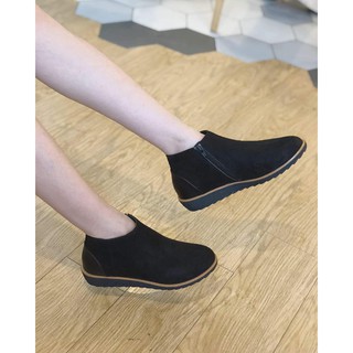 Boot Xuồng Da Lộn Cổ Thấp 5p D0033E