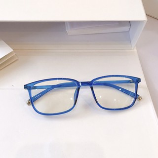 Kính mắt vuông Xanh trong gọng nhựa dẻo siêu nhẹ,siêu bền