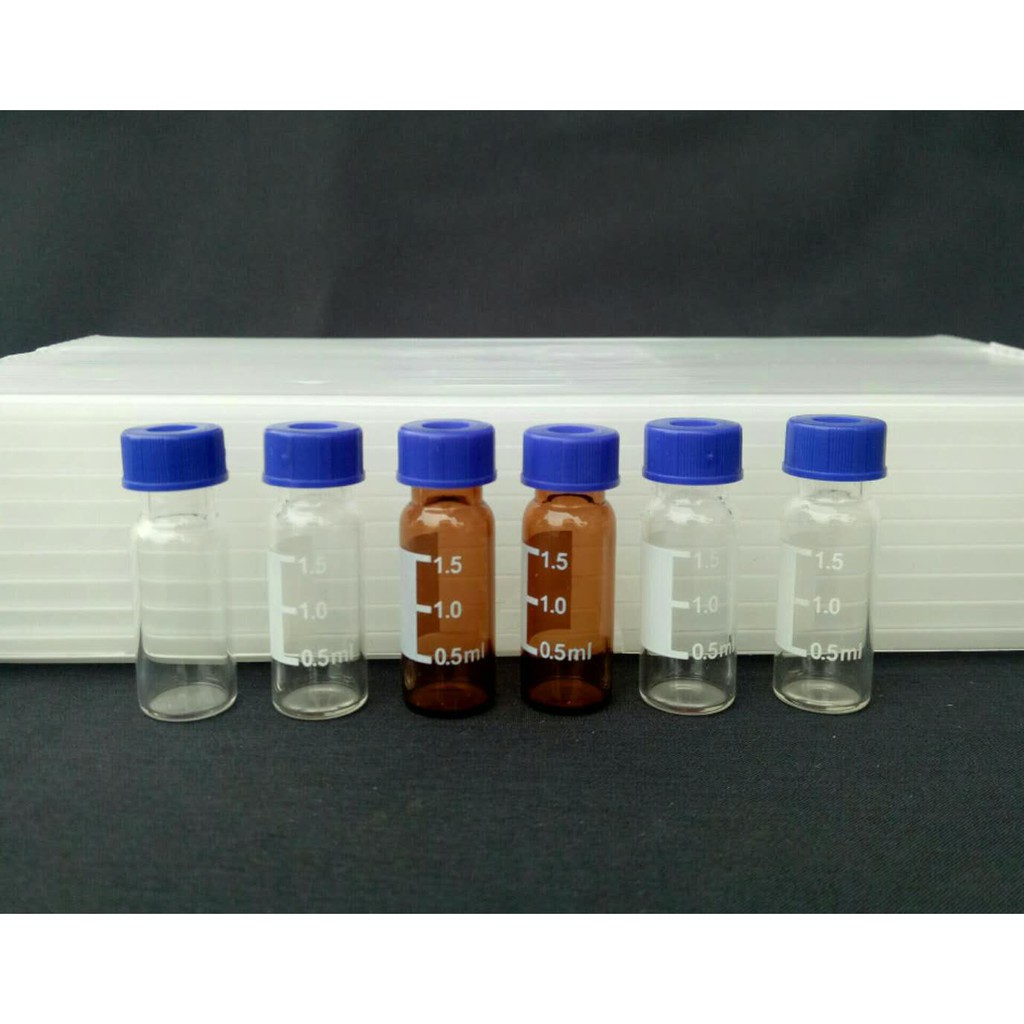 Combo 100 cái Lọ thủy tinh 2 ml Vial 2ml dùng cho máy sắc ký