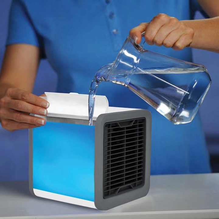 Xả Quạt Điều Hòa Hơi Nước Mini Để Bàn - Quạt tạo ẩm làm mát không khí