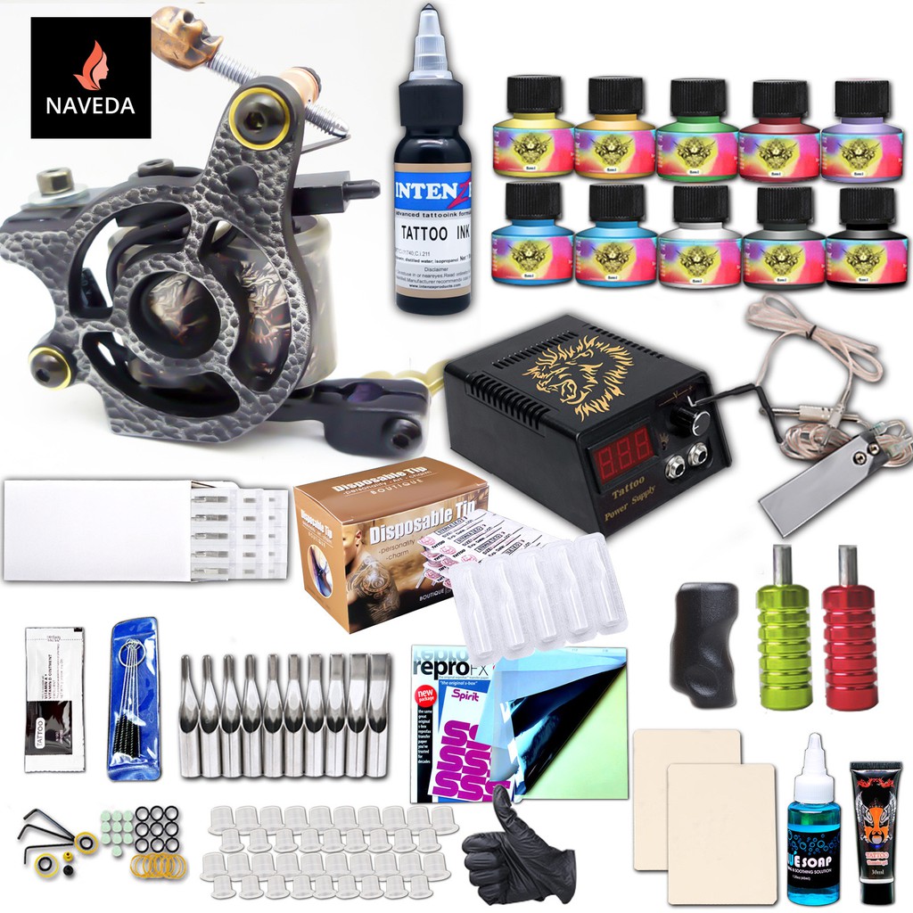 BỘ MÁY XĂM TATTOO 20 CHI TIẾT