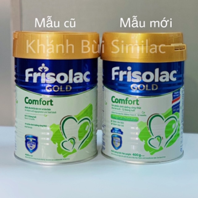 DATE MỚI - Sữa bột Frisolac Comfort 400g