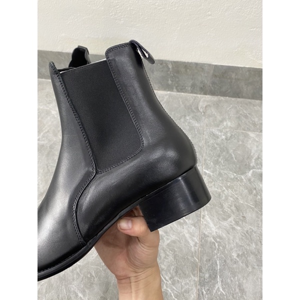 (cao cấp) Chelsea Boots Classic đế gỗ nâng chiều cao