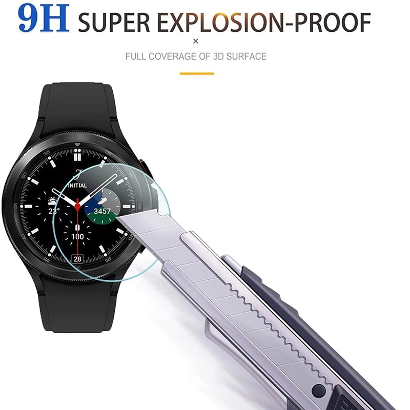 Kính cường lực TBTIC bảo vệ màn hình cho đồng hồ Samsung Galaxy Watch 4 Classic 46mm 42mm 40mm 44mm