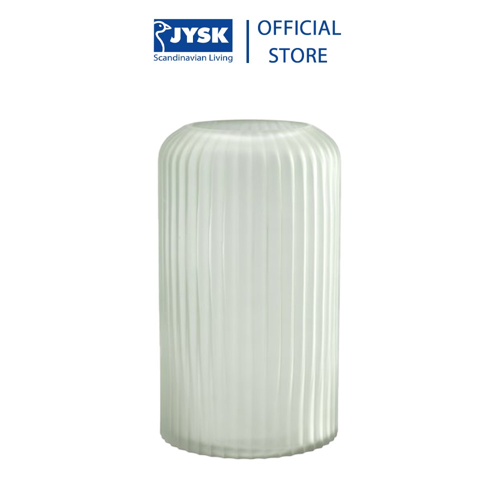 Lọ hoa | JYSK Sivert | thủy tinh màu xanh lá nhạt | DK18xC31 cm