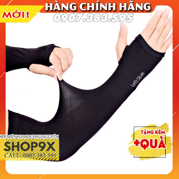 Găng Tay Chống Nắng Xỏ Ngón Let's Slim (Đủ Màu)