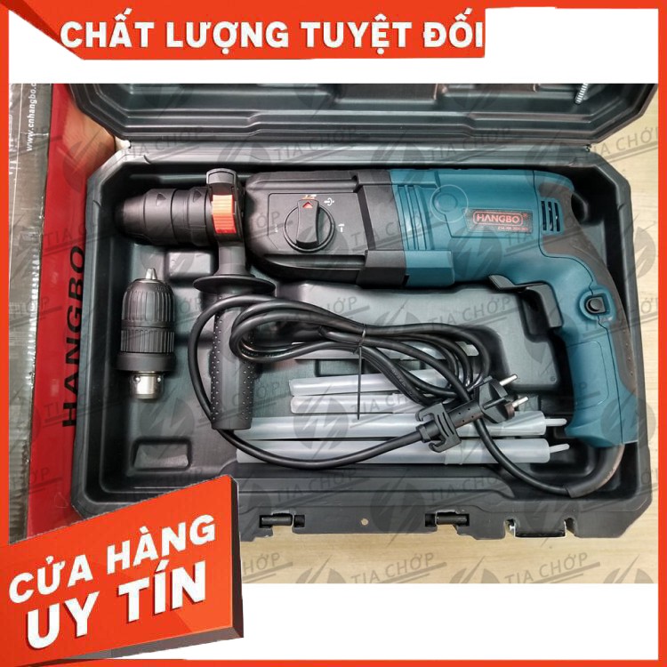 [chính hãng] Máy khoan đục ba chức năng HANGBO 920W [cam kết chất lượng]