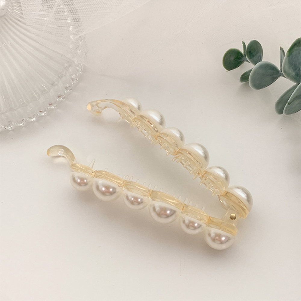 Kẹp Tóc Đính Ngọc Trai Thời Trang Cho Nữ