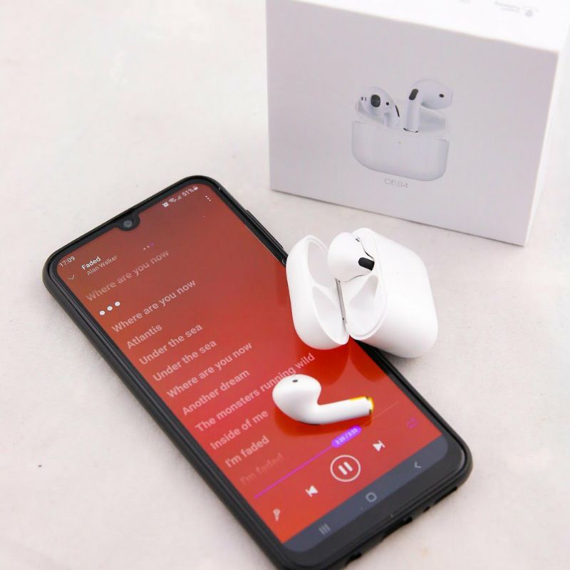 Tai nghe Bluetooth Hoco CES4 TAI000S4W âm thanh siêu hay, định vị, đổi tên