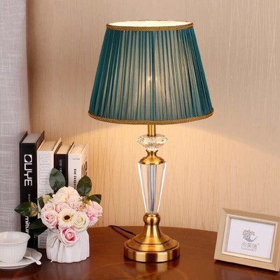 Đèn ngủ MONSKY HUMA sang trọng, thân đèn thủy tinh - Tặng kèm bóng LED