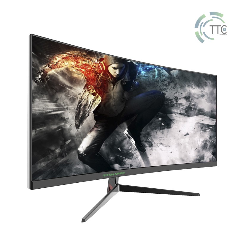 Màn Hình Máy Tính 21:9 TITAN ARMY GAMING 29.5 inch 144HZ 2k cong mới 100%