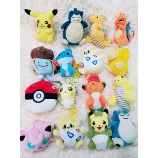 móc khóa gấu bông pokemon