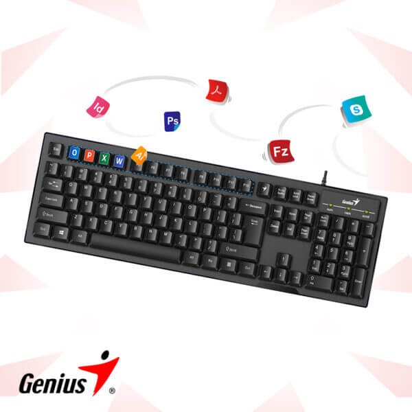 Bàn phím có dây Smart Genius KB-102  - Hàng Chính Hãng
