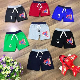 Quần đùi bé trai siêu nhện 7-10kg