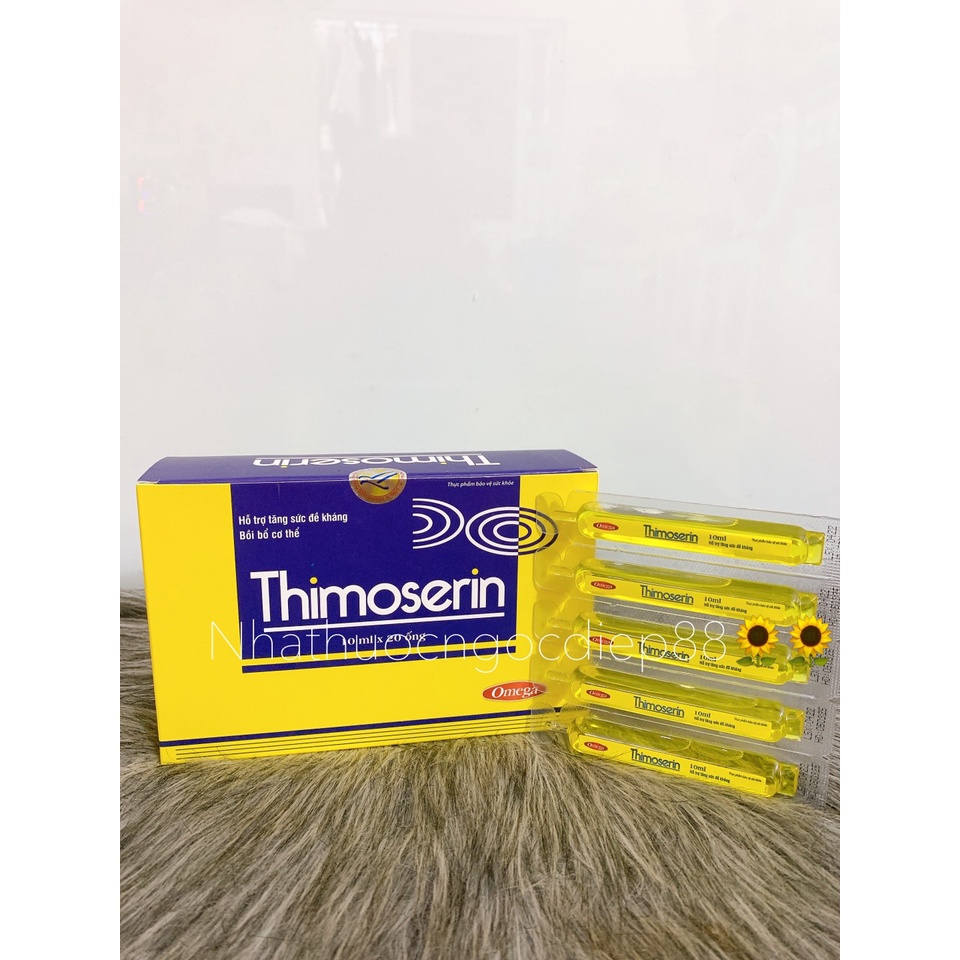Siro Thimoserin - Giúp Bồi Bổ Cơ Thể, Tăng Cường Sức Đề Kháng