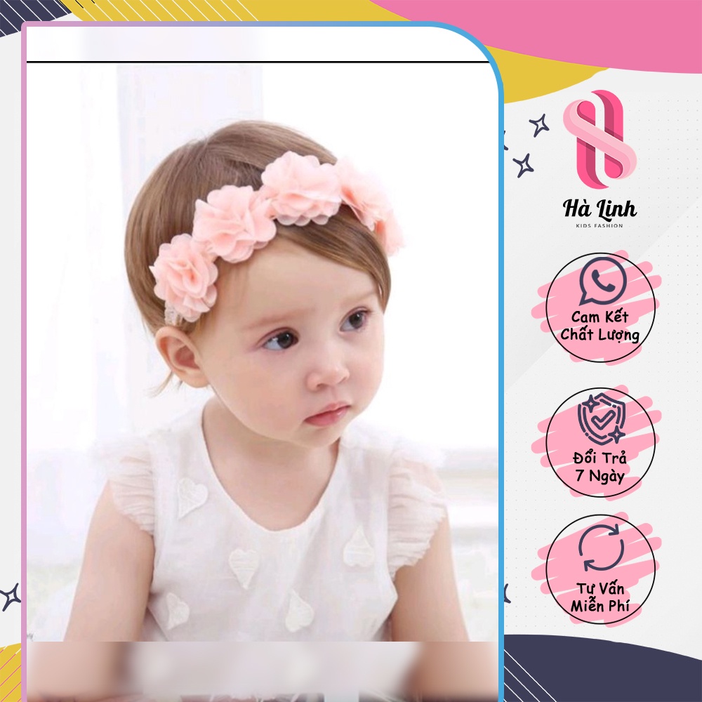 Băng đô hoa siêu xinh, đáng yêu dành cho bé -A58