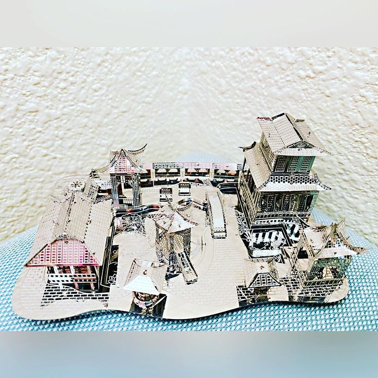 Mô Hình 3D Kim Loại Vườn Tô Châu