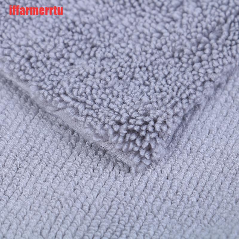 (Ifu-Code) Khăn Lau Vải Microfiber Không Thấm Nước 380gsm