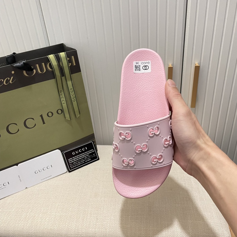 Dép Da Thật Đế Bệt Mềm Đi Trong Nhà Giải Trí Màu Hồng Cho Nữ