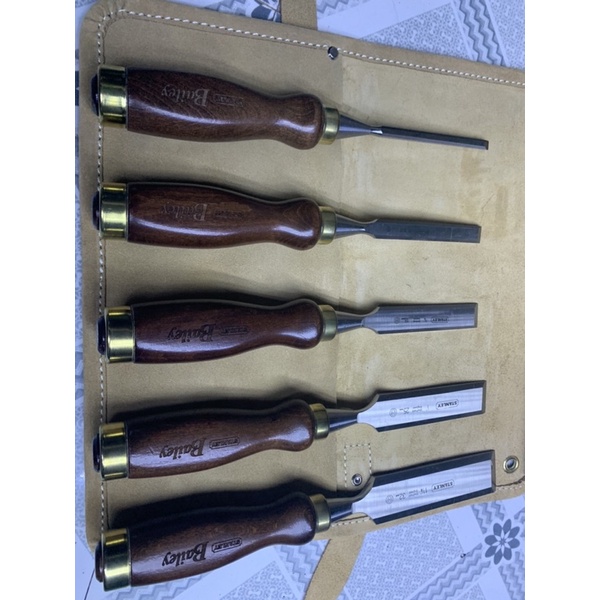 Đục gỗ cầm tay bộ 5 cây STANLEY
