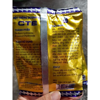 CTE bột thông đường ống