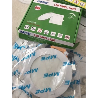 Mpe- đèn led panel âm trần tròn siêu mỏng mpe 9w seri rpl-9