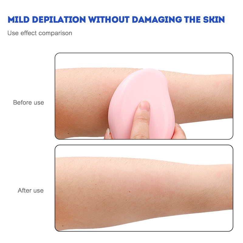 Dụng Cụ Tẩy Lông Cơ Thể Dịu Nhẹ Không Đau Nhiều Màu Sắc Nhỏ Gọn Có Thể Giặt Được