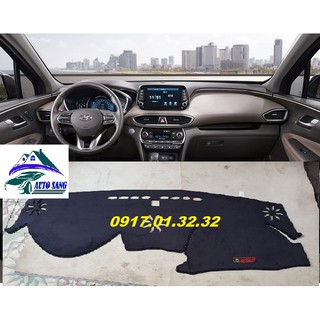 Thảm taplo hyundai santafe 2010-2023