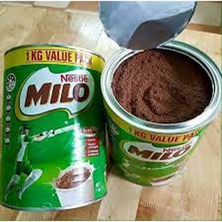 Bột Nestlé MiLo Úc Dạng Lon 1Kg