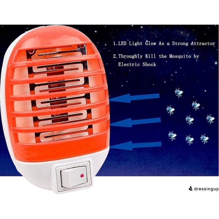 Bộ đèn LED chống muỗi cắm điện thiết kế nhỏ gọn tiện lợi