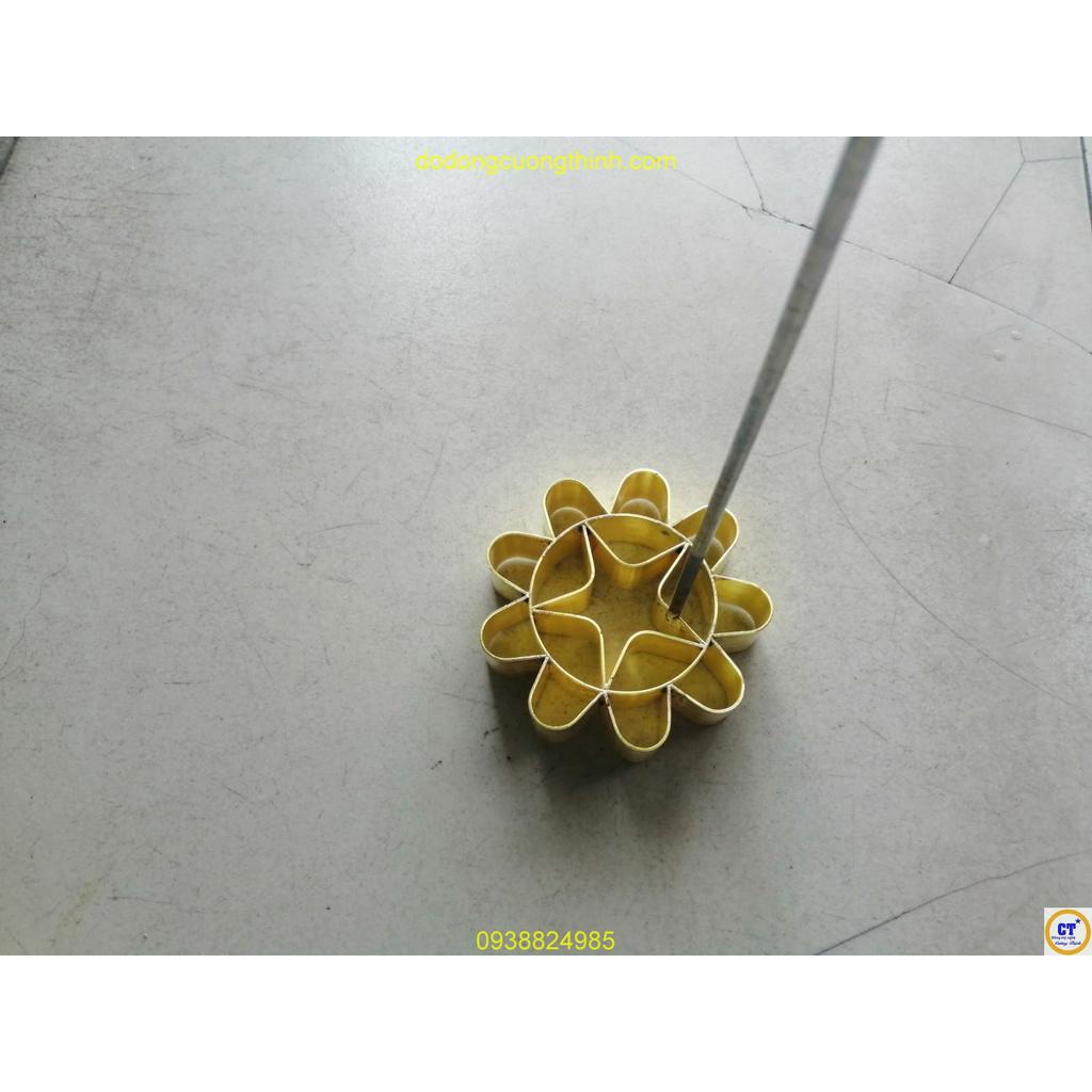 Khuôn bánh nhúng đồng 8cm vừa