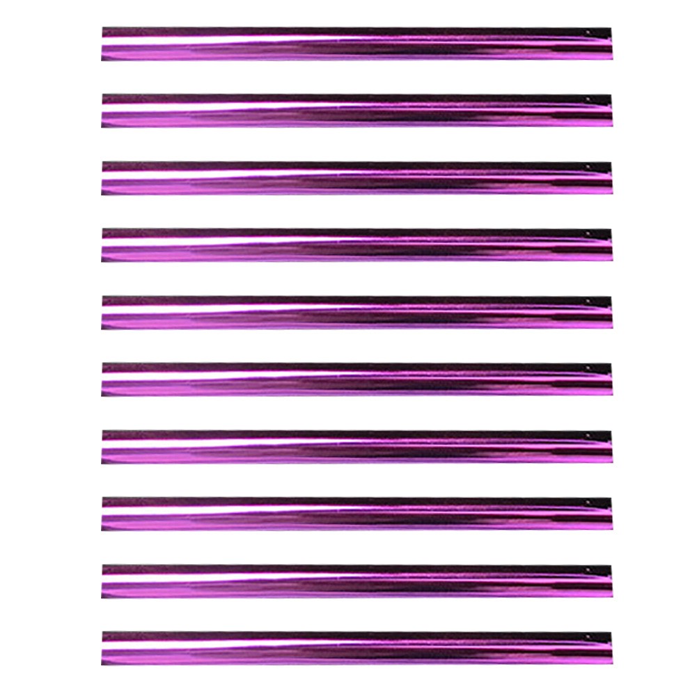 10 Miếng Dán Chữ U Dài 20cm Dùng Trang Trí Lỗ Thông Gió Xe Hơi