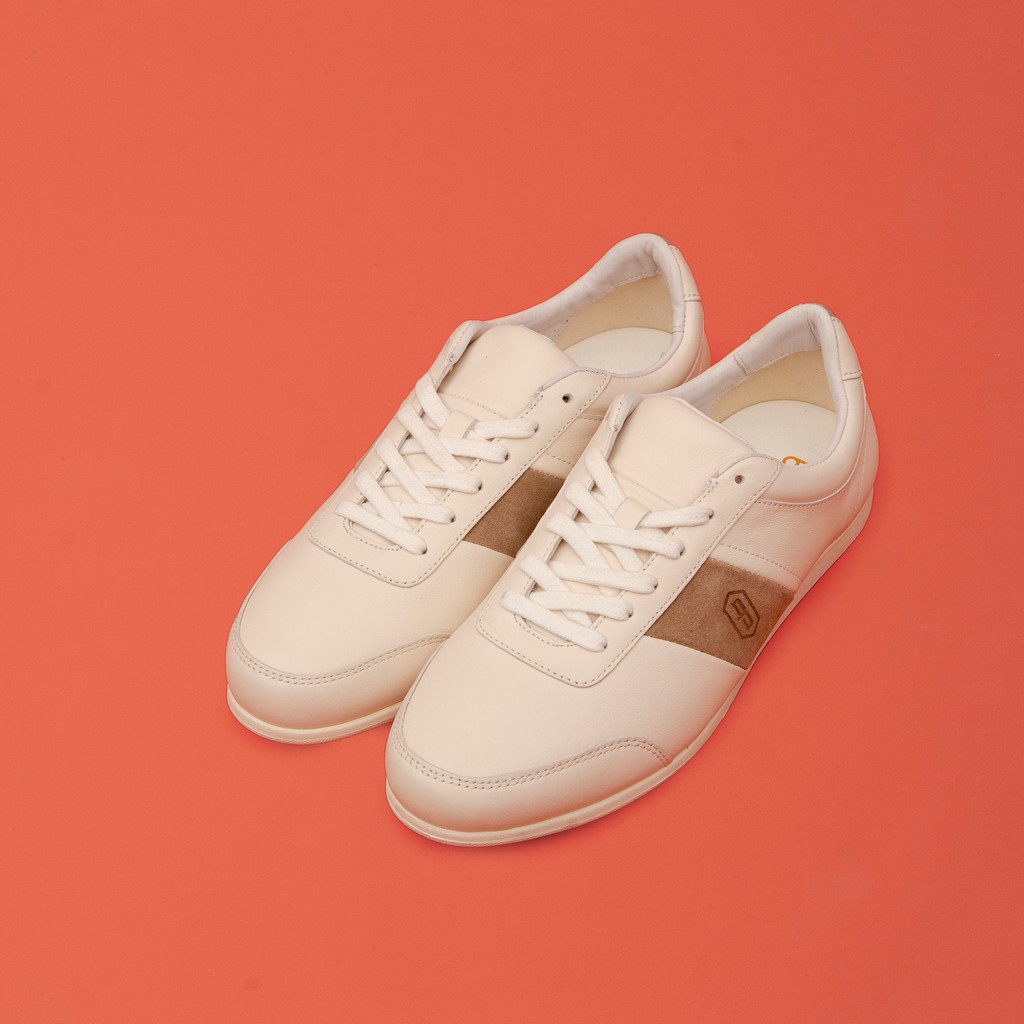 Giày thể thao nam Bentoni - Camel Sneaker 2.0 NDT0607TNBEN003 (Trắng nâu)