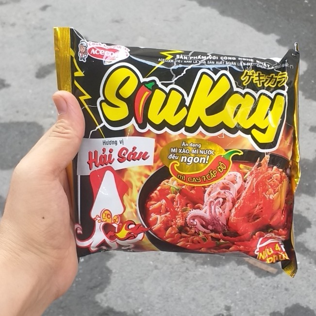 Mì SiuKay 7 cấp độ ( vị bò 127g hải sản 128g) | BigBuy360 - bigbuy360.vn