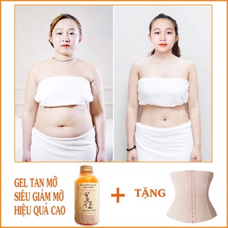 Gel Tan Mỡ Cấp Tốc Hàn Quốc Tặng Đai Nịt Bụng