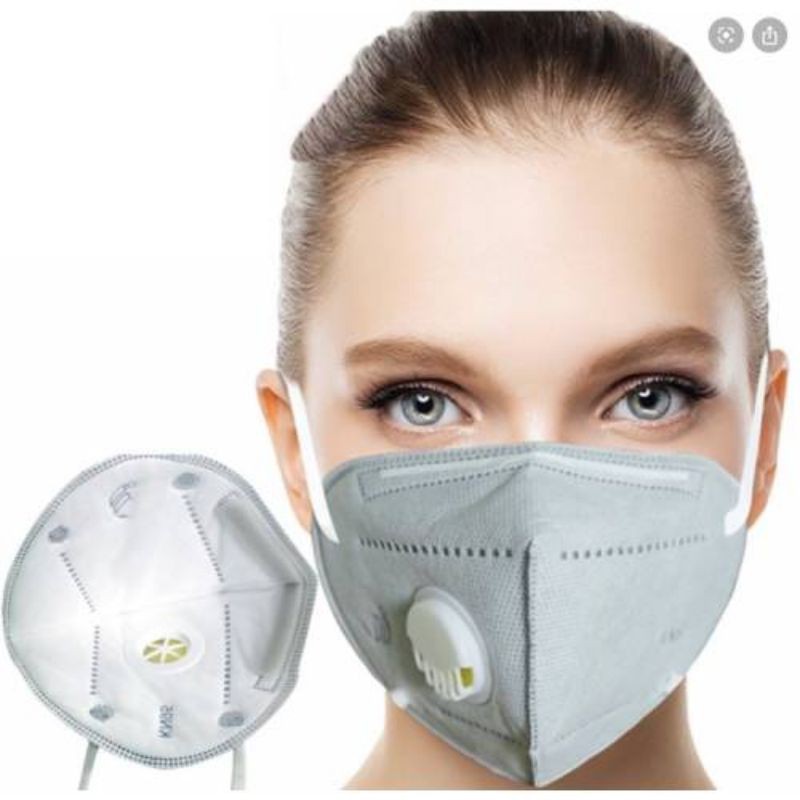 Khẩu trang N95 KN95 5 lớp chống bụi mịn PM2.5 sẵn hàng màu trắng ALEX | BigBuy360 - bigbuy360.vn