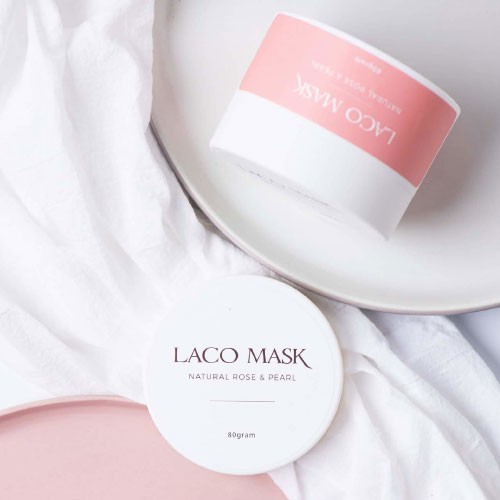 Mặt nạ dưỡng da Laco Mask - Hỗ trợ dưỡng trắng da, giảm thâm nám (Lọ 80g)
