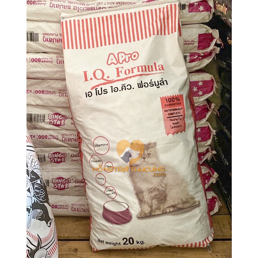 Thức ăn hạt cho Mèo APRO IQ Formula  Bao 20kg