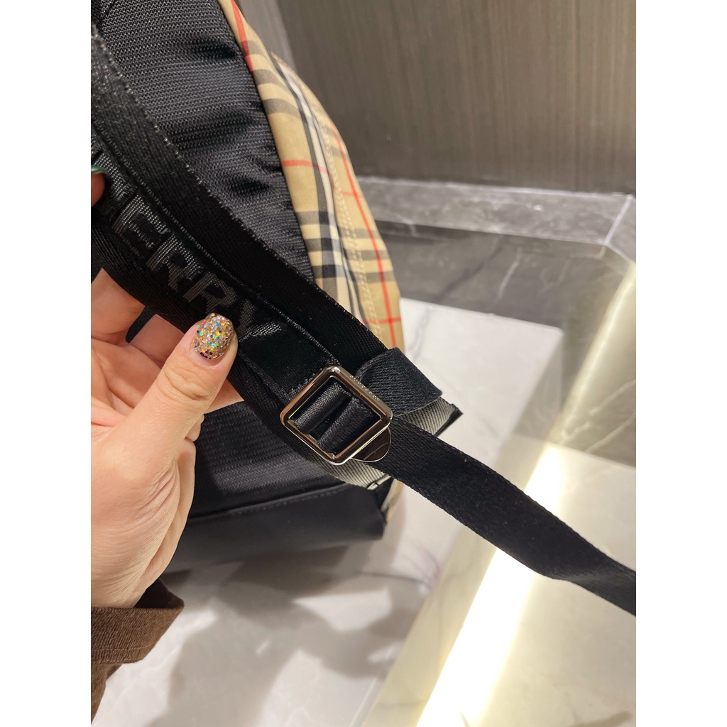 Burberry Túi Xách Thể Thao Phong Cách Boho Sang Trọng Cho Nam Và Nữ