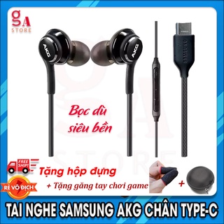 Tai nghe AKG S.Sung chuẩn typeC,dành cho note10,note10plus,S20,S20plus &nhiều máy khác (Tặng hộp đựng &  găng tay game)